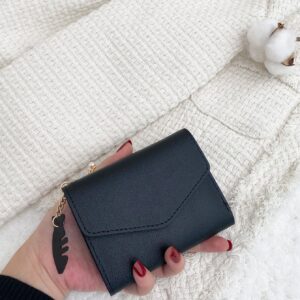 Stitch Detail Small Wallet